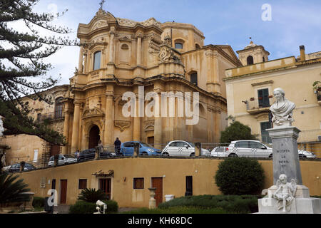 Chiesa di San Domenico, Noto, Sicile Banque D'Images