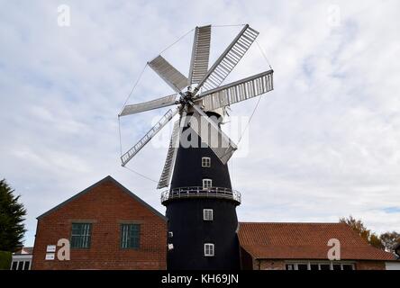 Heckington moulin Banque D'Images