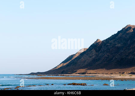 L'île de Masirah, Oman. Banque D'Images