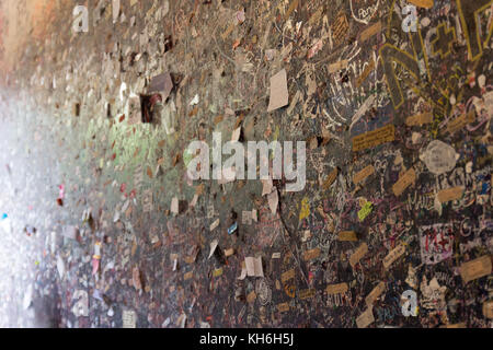 Souhaits amoureux mur à la célèbre maison de Juliette Banque D'Images