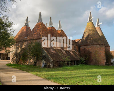 Château de Sissinghurst oast houst Banque D'Images