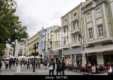 La Bulgarie, Plovdiv, centre-ville Banque D'Images