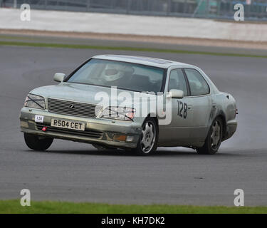 Dougal cawley, Lexus LS400, csecc pomeroy, trophée, Silverstone, 18 février 2017, 2017, les voitures, Chris mcevoy, cjm-photographie, concours, février, f Banque D'Images