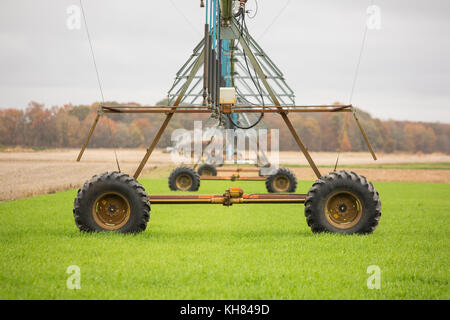 La technologie de l'agriculture pour l'arrosage des plantes domaine Banque D'Images