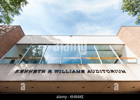 Kenneth r. Williams à l'auditorium Le 27 septembre, 2014 Winston-salem state university. Construit en 1975. Banque D'Images