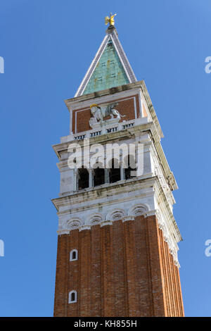 Italie, Vénétie, Venise, St. Beffroi de Mark Banque D'Images