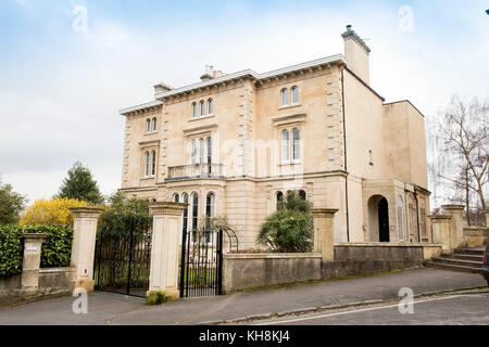 Maison de style géorgien terrasse vyvyan à Clifton, bristol uk Banque D'Images