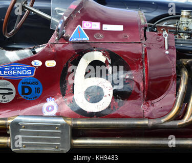 John ure, cooper bristol T24/25, csecc, formule vintage, ronde 1, Silverstone, avril 2017, Silverstone, avril 2017, avril, Chris mcevoy, circuit Banque D'Images