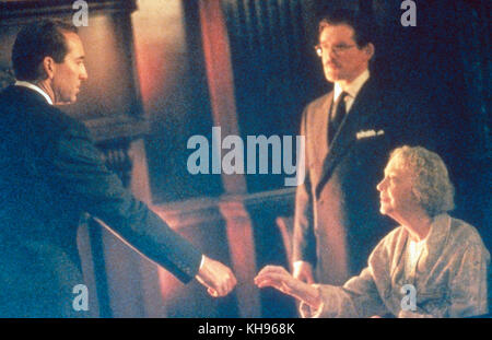 8MM, aka. 8mm - Acht Millimeter, Deutschland/USA 1999, Regie : Joel Schumacher, acteurs : (v. l.) Nicolas Cage, Anthony Heald ( ?), Myra Carter Banque D'Images