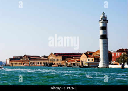 Italie. Venitie. Venise. Ile de Murano // Italie, Vénétie, Venise, Ile de Murano Banque D'Images