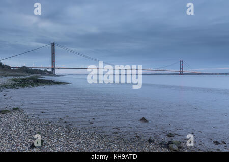 Humber Bridge, Sunrise Banque D'Images