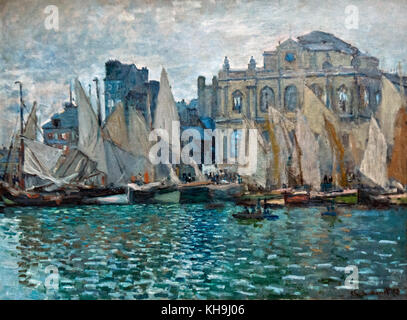 Claude Monet : Le musée au Havre (1873) Banque D'Images