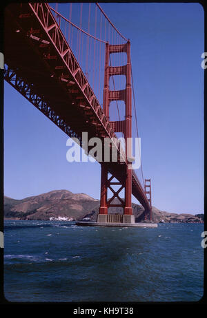 Golden Gate Bridge, San Francisco, Californie, USA, 1963 Banque D'Images