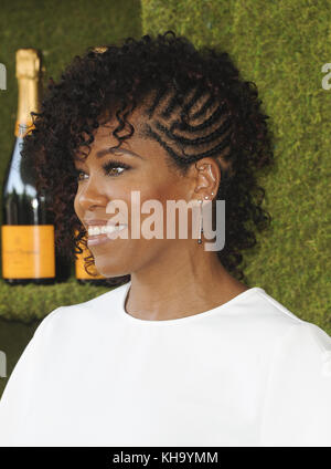 La 8e classique annuelle de polo Veuve Clicquot avec : Regina King où : Los Angeles, Californie, États-Unis quand : 15 Oct 2017 crédit : Apega/WENN.com Banque D'Images