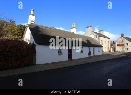 Scène de rue glamis angus scotland novembre 2017 Banque D'Images