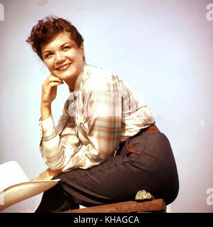 Connie FRANCIS chanteuse américaine de pop et actrice de cinéma vers 1960