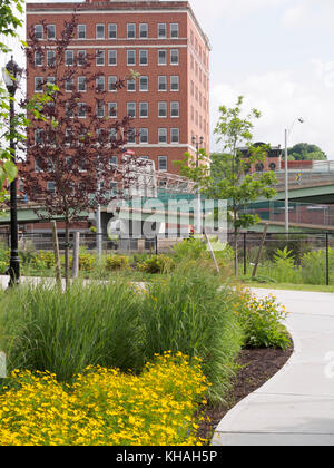 Amsterdam, New York Banque D'Images