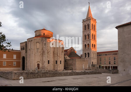 Église de Saint-donat, Zadar Banque D'Images