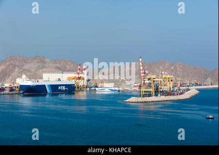 Mutthra harbour, Muscat, Oman. Banque D'Images