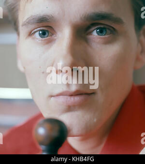 BILLY FURY (1940-1983) Chanteuse pop anglaise à son domicile de Londres en 1966. Photo : Tony Gale Banque D'Images