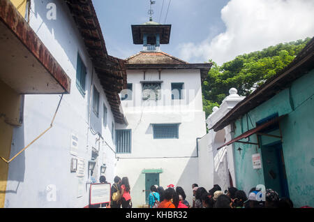 Synagogue juive à fort Cochin, Kerala, Inde Banque D'Images