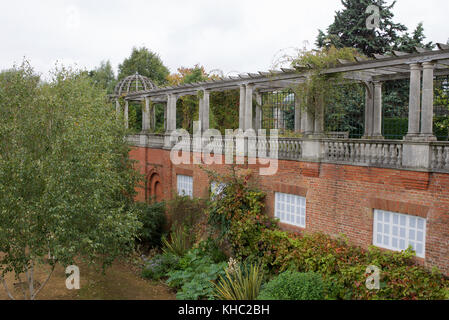 La pergola et hampstead Hill Gardens à Londres Banque D'Images