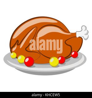 Jour de thanksgiving turquie Illustration de Vecteur