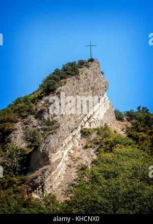 La Géorgie, le quartier de Mtskheta. Le monastère de Chio-mgvime complexes (Cave Shio), fondée au Vie siècle. Banque D'Images