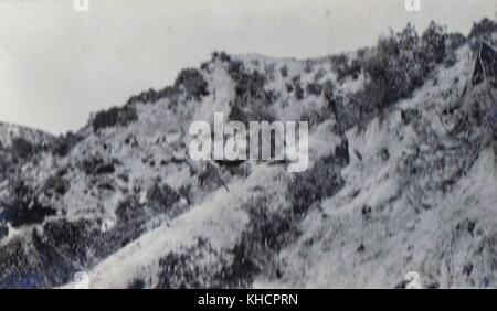 Les troupes australiennes et néo-zélandaises à Gallipoli en WW1, 1915 Banque D'Images