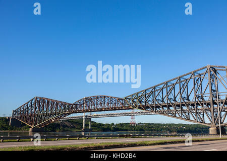 Des ponts dans la ville de Québec. La ville de Québec, Québec, Canada. Banque D'Images