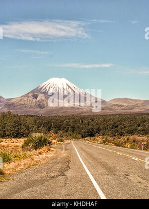 Mont Ngauruhoe Banque D'Images