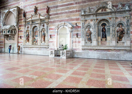 Italie, Vénétie, Padoue, l'église Chiesa degli Eremitani (église des Eremites) Banque D'Images