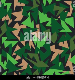 Background seamless pattern camouflage moderne pour l'armée de l'utilisation créative en design graphique Illustration de Vecteur