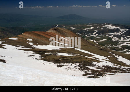 Petit Caucase, région du Mont Aragats, province d'Aragatsotn, Arménie Banque D'Images