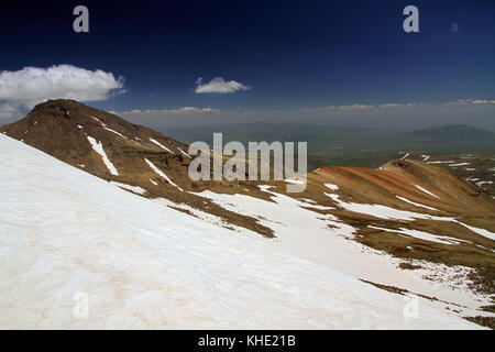 Petit Caucase, région du Mont Aragats, province d'Aragatsotn, Arménie Banque D'Images