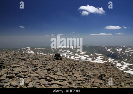 Petit Caucase, région du Mont Aragats, province d'Aragatsotn, Arménie Banque D'Images