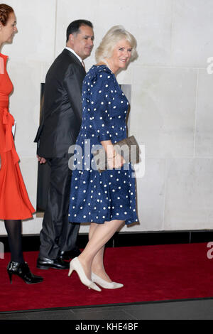 Déjeuner des femmes de l'année à l'hôtel InterContinental, Mayfair - arrivée avec : Camilla, Duchesse de Cornouailles où : Londres, Royaume-Uni quand : 16 Oct 2017 crédit : Mario Mitsis/WENN.com Banque D'Images