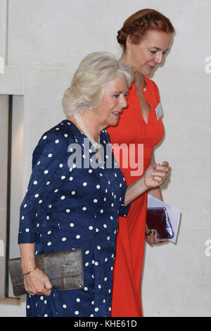 Déjeuner des femmes de l'année à l'hôtel InterContinental, Mayfair - arrivée avec : Camilla, Duchesse de Cornouailles où : Londres, Royaume-Uni quand : 16 Oct 2017 crédit : Mario Mitsis/WENN.com Banque D'Images