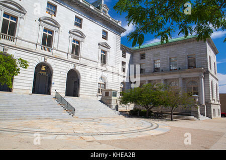 Portland, Maine, USA - 5 juillet 2016 : l'hôtel de ville de Portland est le centre du gouvernement de la ville de Portland, Maine.La structure a été construite en 1909-12 et Banque D'Images