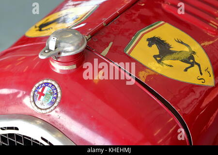 Un Grand Prix classique Alfa Romeo P3 Tipo B au circuit d'Estoril au Portugal en 2017 Banque D'Images