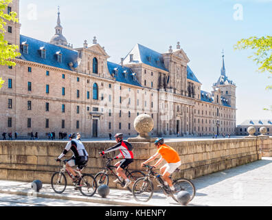 Monasterio de El Escorial. San Lorenzo de El Escorial. Madrid. España Banque D'Images
