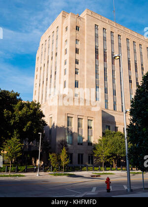 Oklahoma comté maison dans le centre de Oklahoma City Banque D'Images