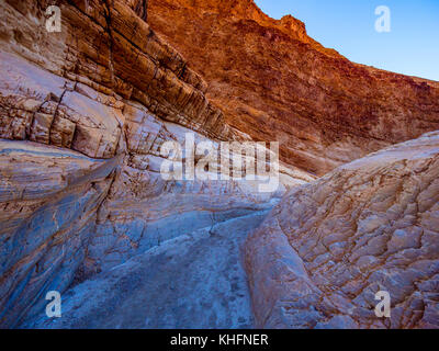 Mosaic canyon - un jalon dans la célèbre vallée de la mort Banque D'Images