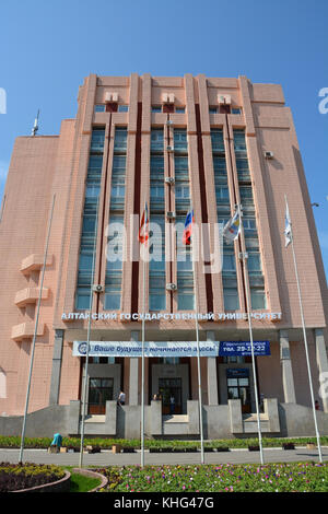 Moscow, Russie- le 25 juin : l'université d'état de l'Altaï, le 25 juin 2014 à Barnaoul. barnaul est une capitale de la région de l'Altaï Banque D'Images