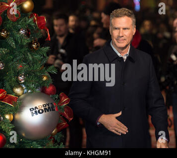 Londres, Royaume-Uni. Le 16 novembre, 2017. Will Ferrell arrive à la première uk de 'Daddy's home 2' à vue west end le 16 novembre 2017 à Londres, en Angleterre. Banque D'Images