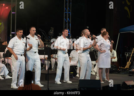 2017 Navy Band Concert du jour de l'indépendance (35611750391) Banque D'Images