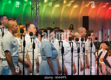 2017 Navy Band Concert du jour de l'indépendance (35702456716) Banque D'Images