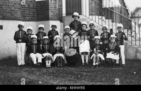 1163119 Anne Convent School Band, Brisbane, ca. 1939 Banque D'Images