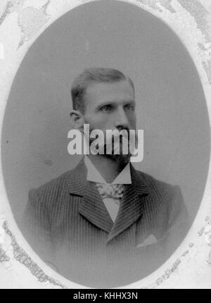 1192715 Frank Digby Denham en 1898 Banque D'Images