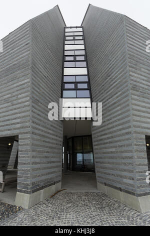 Le Monte Generoso, Suisse - Mai 10, 2017 : Fiore di Pietra capacités de Mario Botta, le Monte Generoso, Suisse. Banque D'Images